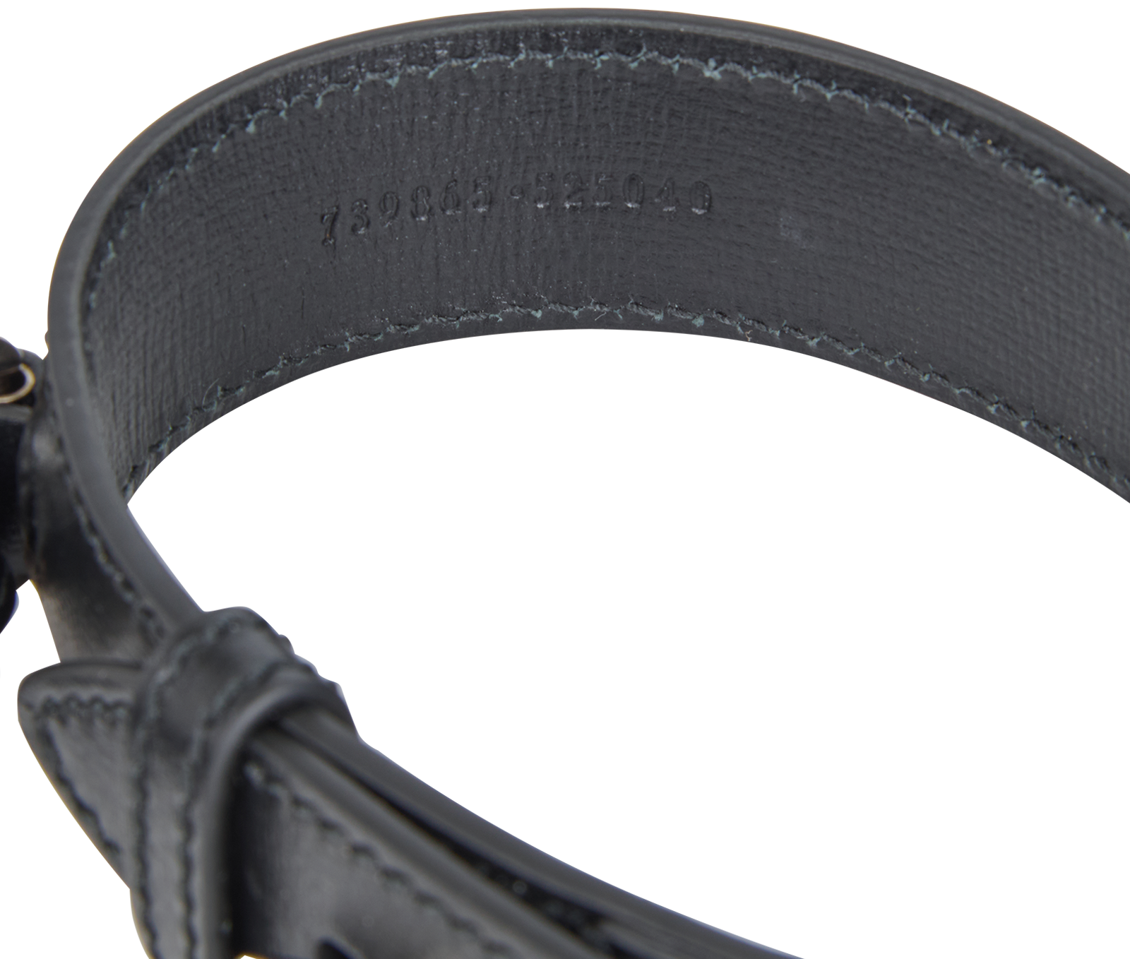 Gucci Identification Travel Tag, &pound;90, Accessories, Black, Leather, Other view